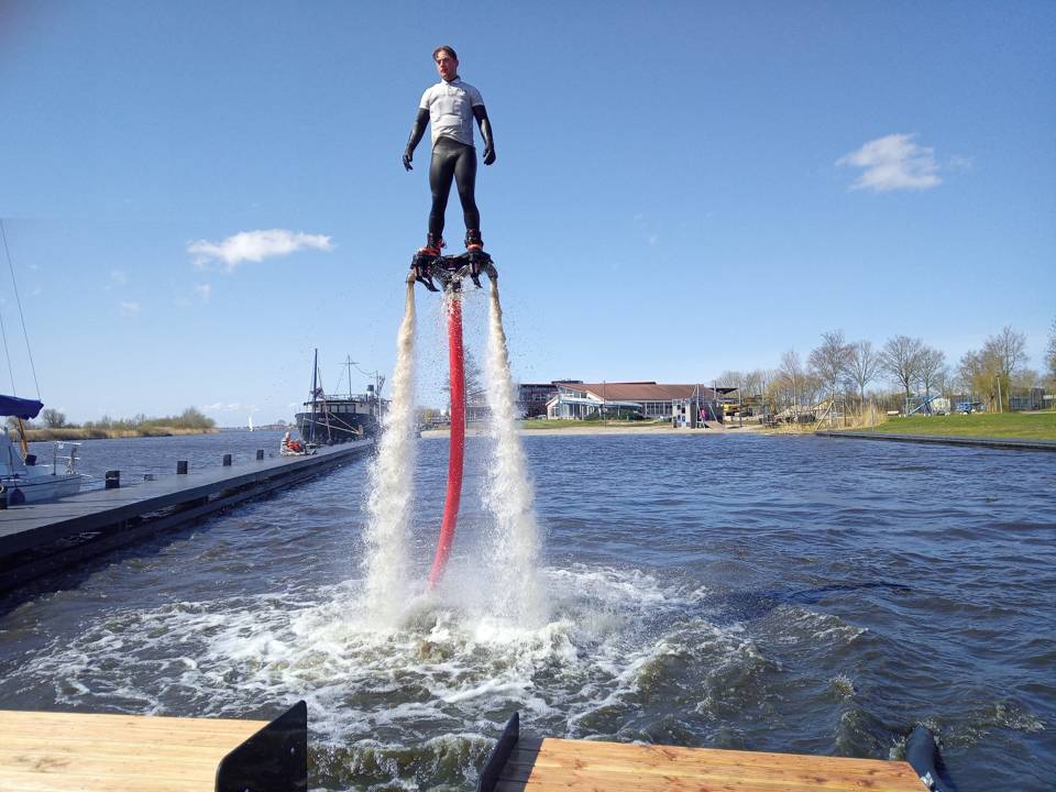 zelf flyboarden in friesland